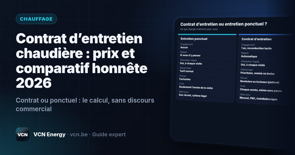 Contrat ou ponctuel : le calcul, sans discours commercial